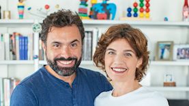 תמר זנדברג ואורי זכי, צילום: טוויטר אורי זכי